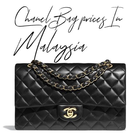 chanel milan price|Chanel malaysia price.